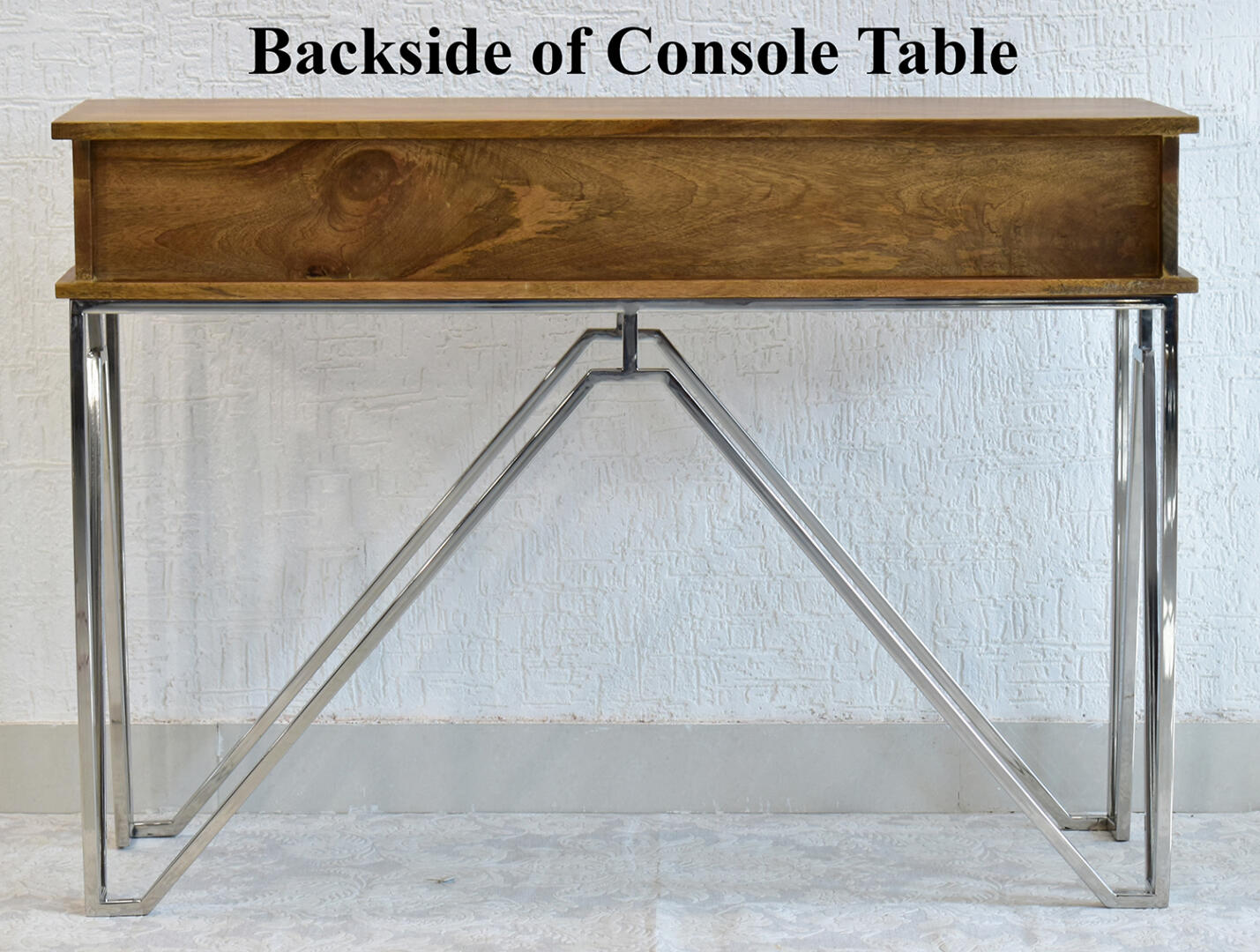 Console table brown